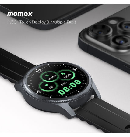 Momax 1-Wear Smart Watch Round