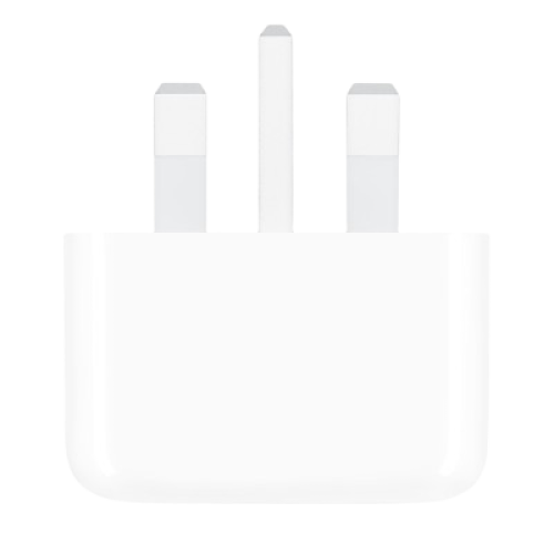 Apple 20W USB-C Power Adapter (3-Pin Flat) 