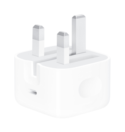 Apple 20W USB-C Power Adapter (3-Pin Flat) 
