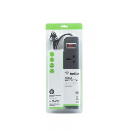 Belkin 4-Outlet Surge Protector 1.5M Cord