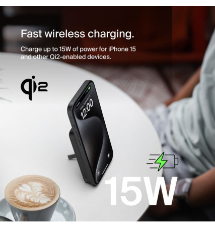 BELKIN BoostCharge Pro Magnetic Power Bank with Qi2 15W 5K