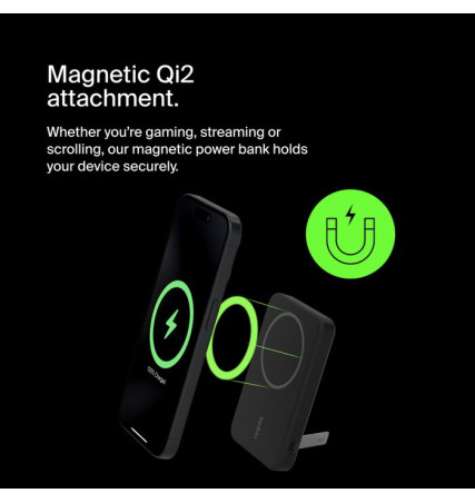 BELKIN BoostCharge Pro Magnetic Power Bank with Qi2 15W 5K