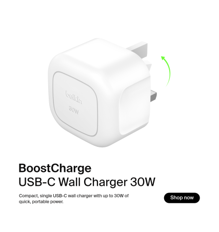 Belkin Compact USB-C Charger 30W
