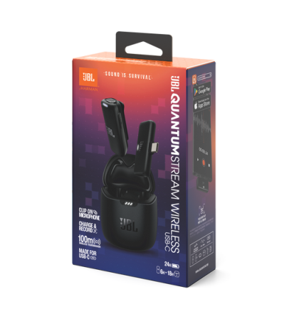 JBL Quantum Stream Wireless USB-C Microphone