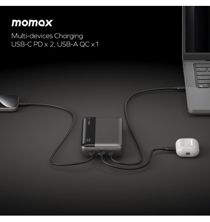 Momax 1-Power Ultra Power Bank 145W 25000mAh