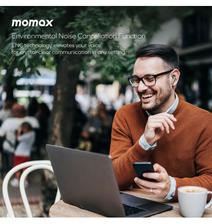 Momax 1-VIBE LITE True Wireless Noise Cancelling Earbuds