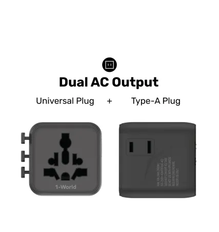 Momax 1-World Travel Adapter 