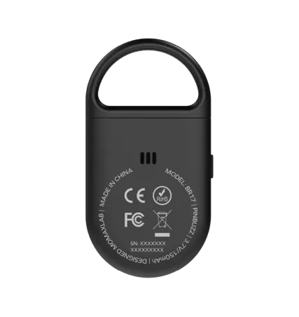Momax PinBuzz Rechargeable Anti-Theft Personal Alarm With Find My Locator