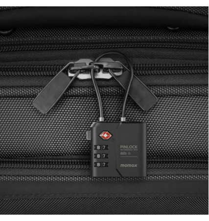 Momax PinLock Find My Locator with TSA Padlock