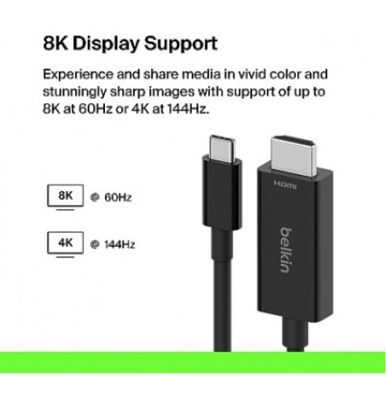 Belkin USB-C TO HDMI 2.1 CABLE 
