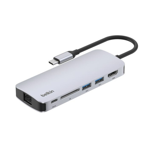 Belkin Connect USB-C 6-IN-1 Multiport Hub