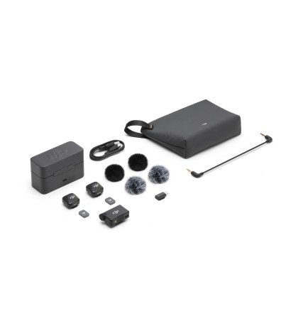 DJI Mic Mini (2TX + 1RX) with Charging Case