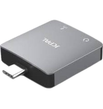 JCPal USB-C Digital Audio Adapter with Charging Port