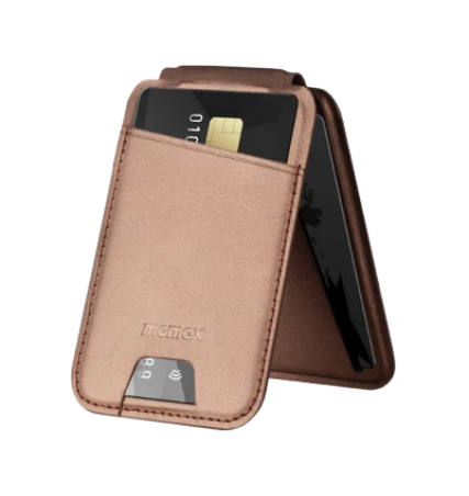 Momax 1-Wallet Magnetic stand card holder