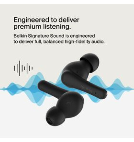 SOUNDFORM RHYTHM TRUE WIRELESS EARBUDS BLACK